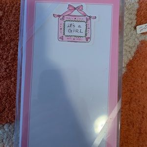 It’s a Girl Baby Stationary—30 pieces total